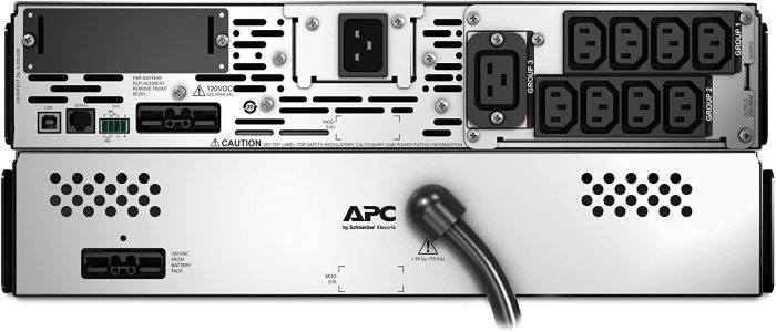 APC Smart-UPS X 2200VA Rack/Tower with external battery pack