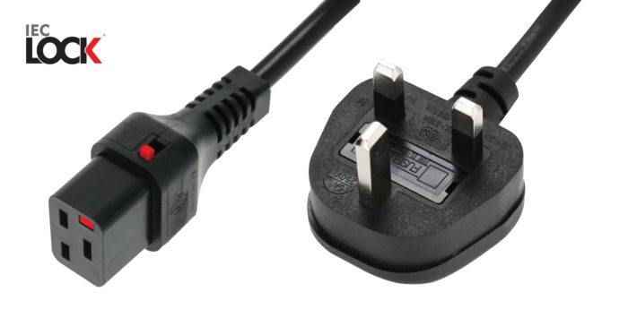 IEC Lock C19 To UK Plug